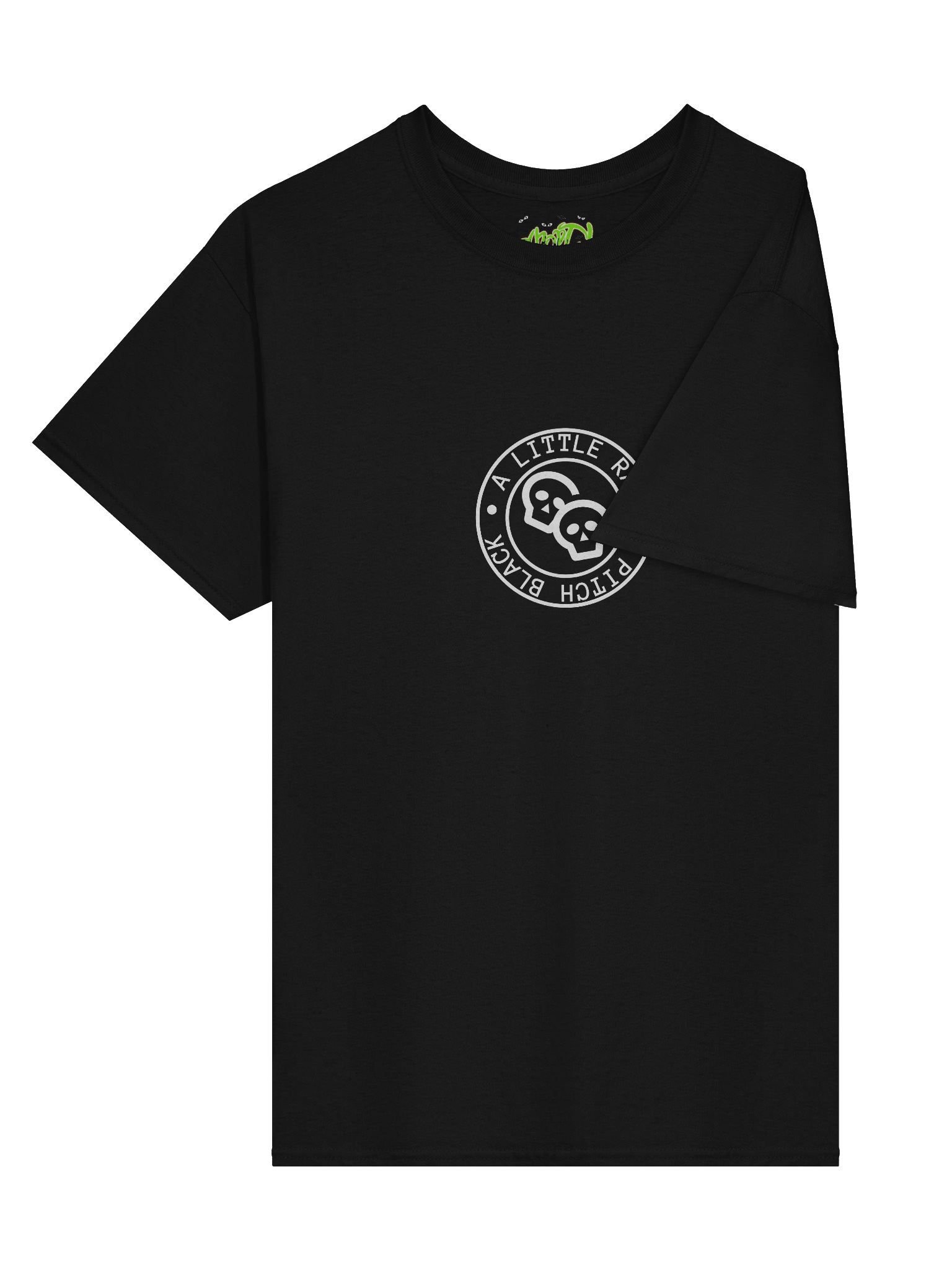 Pitch black M tee product image (3)