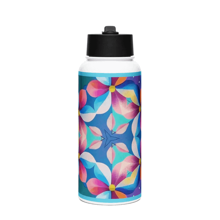 Floral Symphony Stainless Steel Bottle product image (1)
