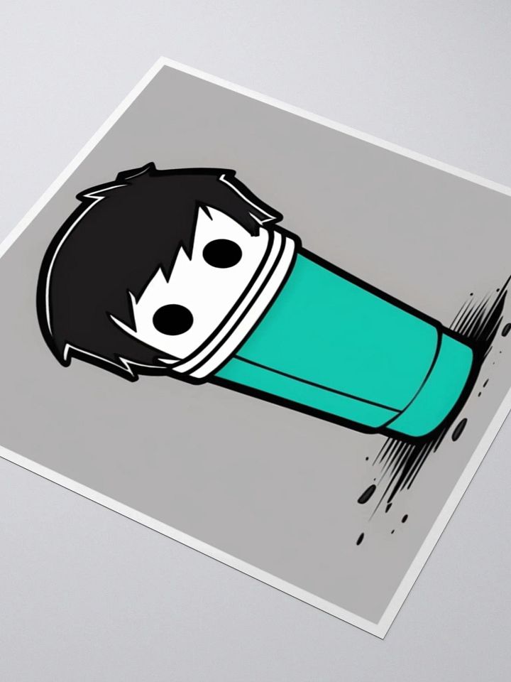 Cup Character Kiss Cut Stickers product image (1)