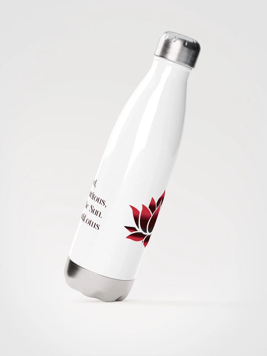 Logo with Tagline Water Bottle product image (2)