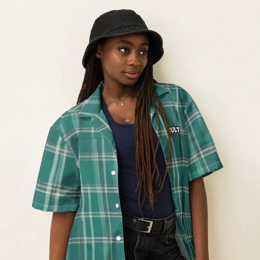 TURQUOISE PLAID product image (6)