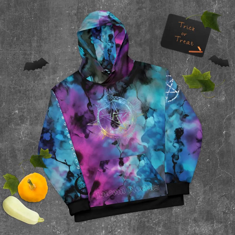 TIEDYE4GOTHIC STAR HOODIE product image (9)