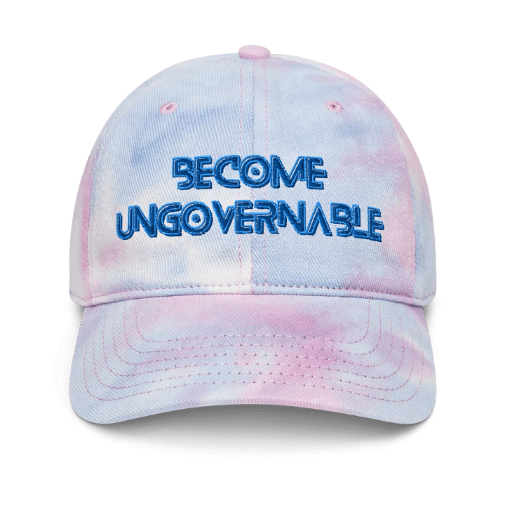 KC, Become Ungovernable (words only), Embroidered Tie-dye Hat product image (3)