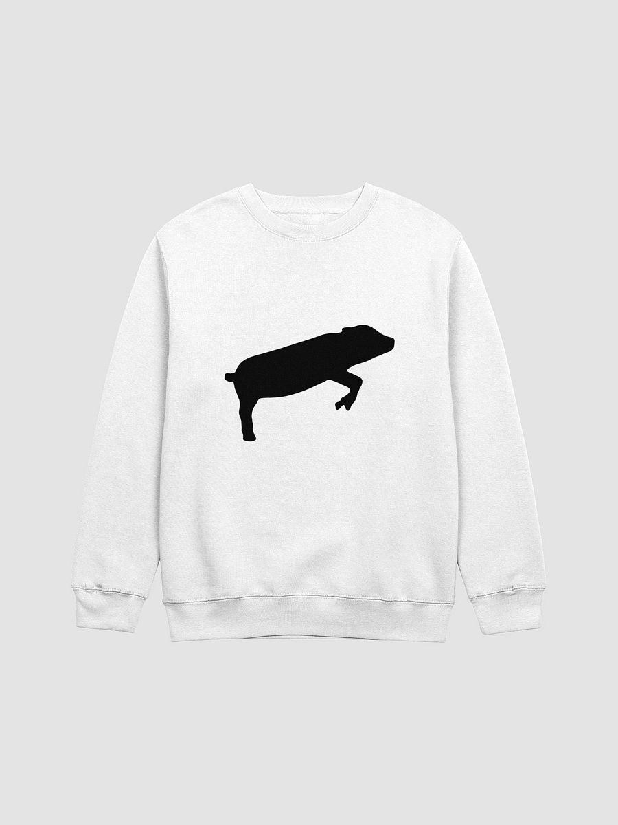Leaping Pig BLACK (Premium Crewcut Sweater) product image (21)