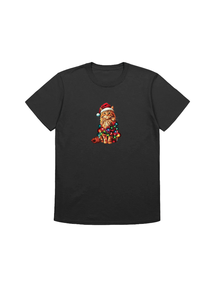 Cute Christmas Orange Cat Lover Unisex T-Shirt product image (1)