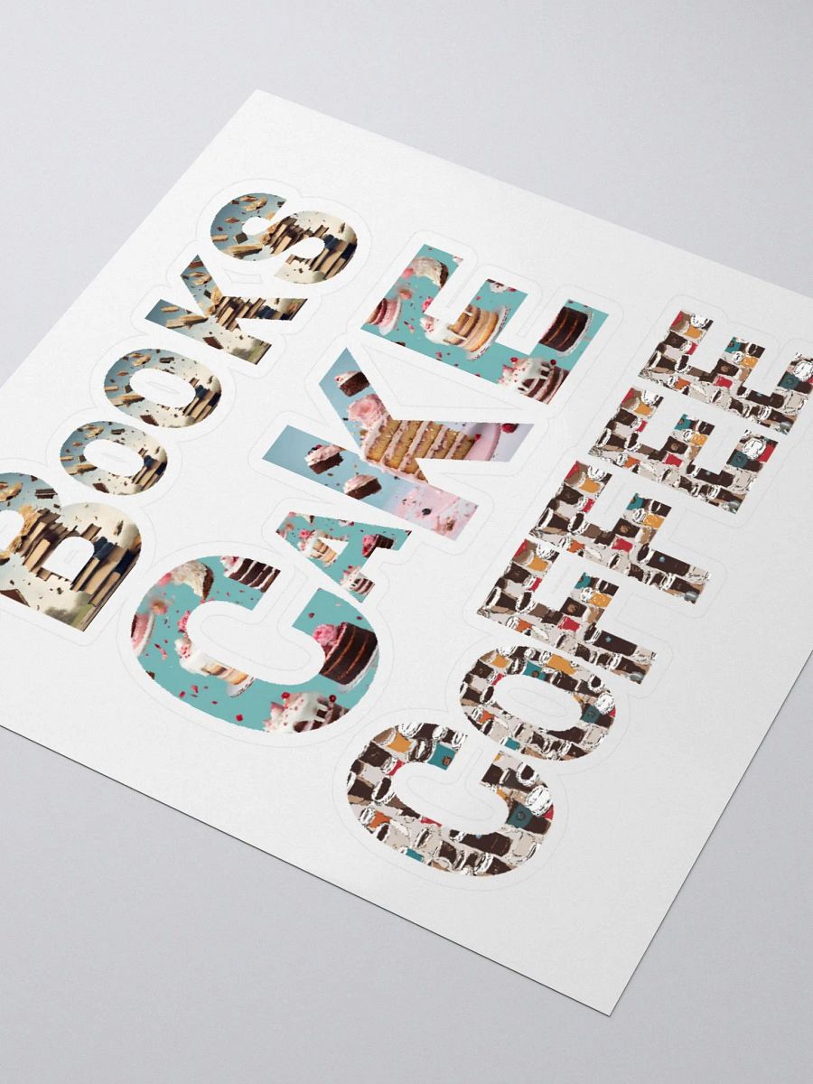 Books Cake Coffee - Stickers product image (7)