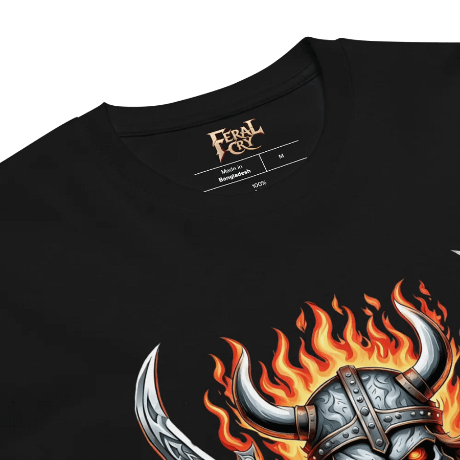 Viking Skull Inferno T-Shirt product image (6)