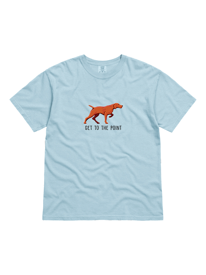 Get to the Point T-Shirt(Embroidered) of a Vizsla(Docked Tail) product image (51)