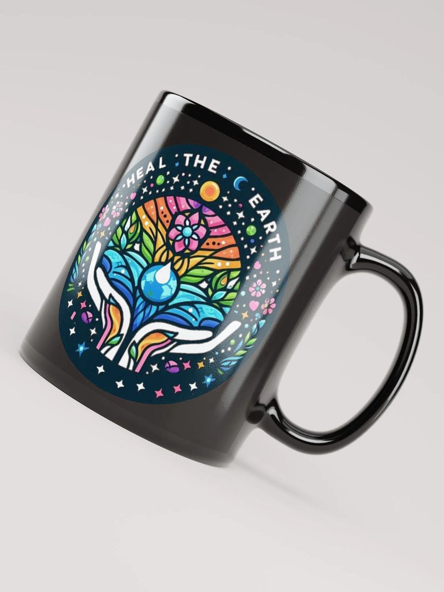 Heal the Earth Floral Mug product image (7)