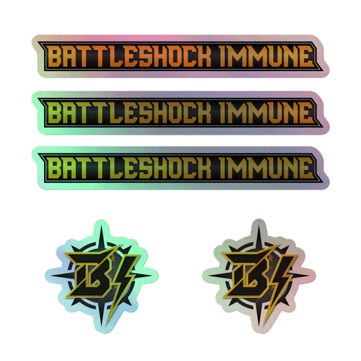Battleshock Immune Sticker Sheet product image (1)