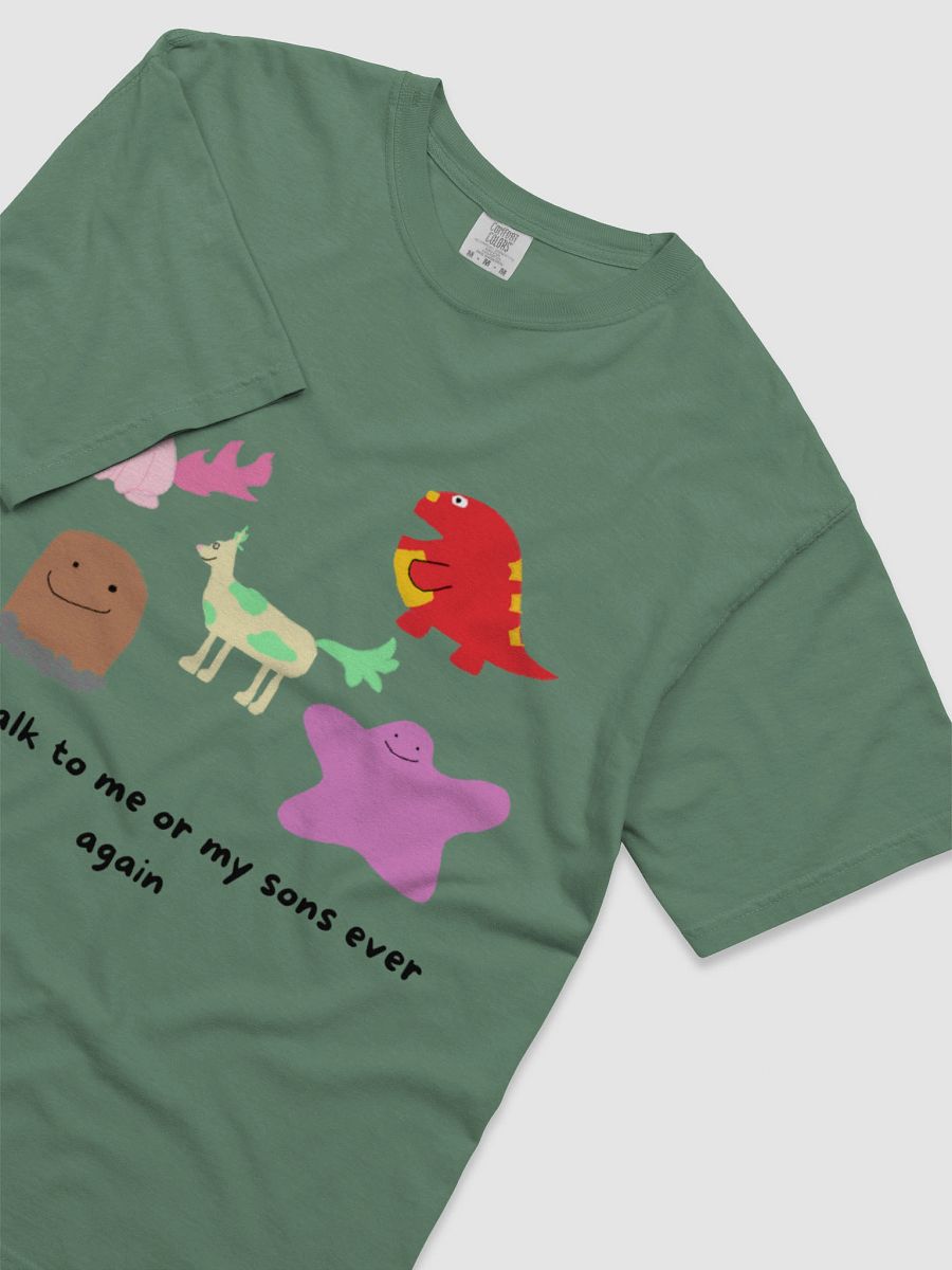 me or my sons T-shirt (black font) product image (34)