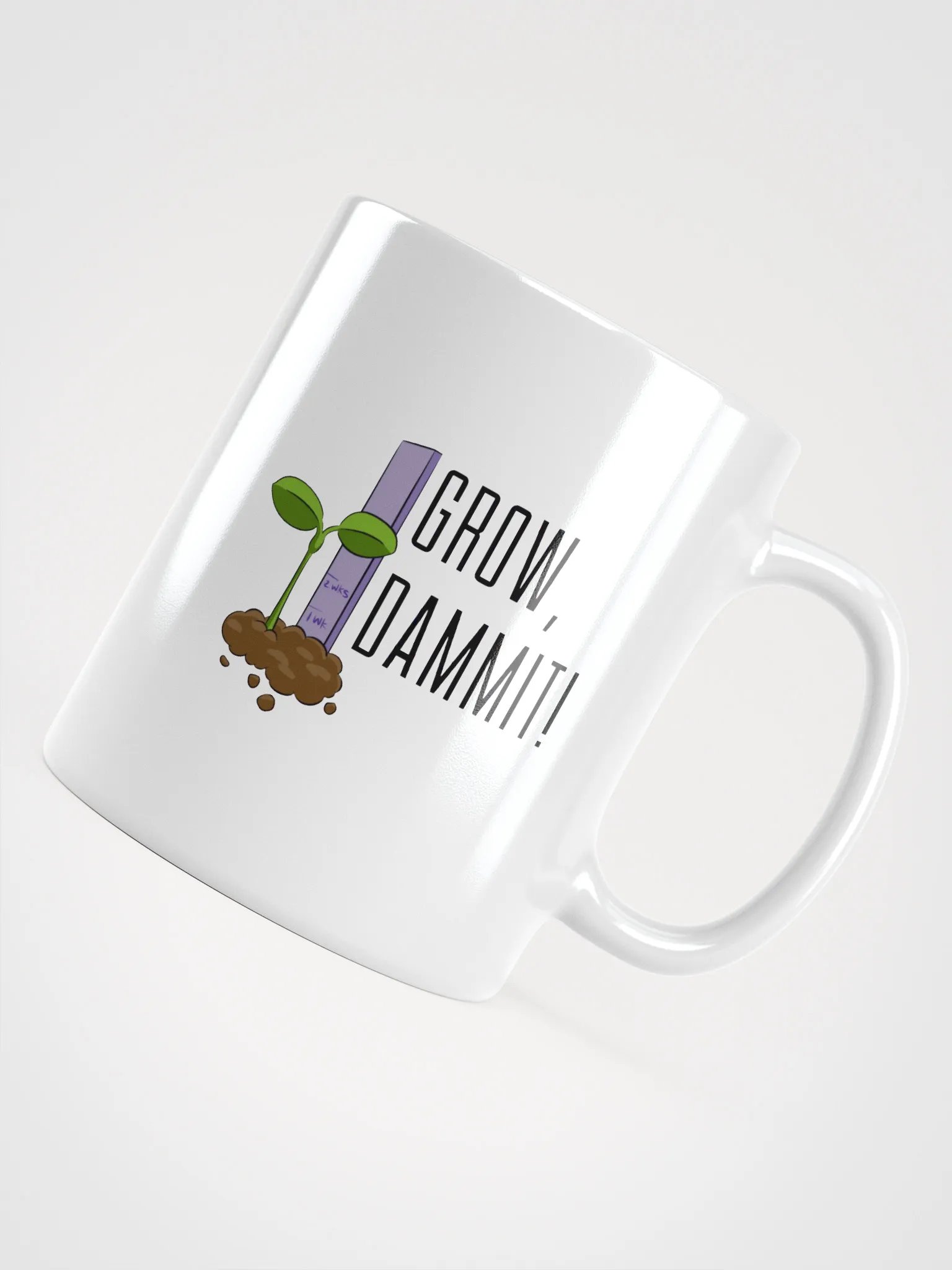 Grow D@mmit! Mug product image (4)