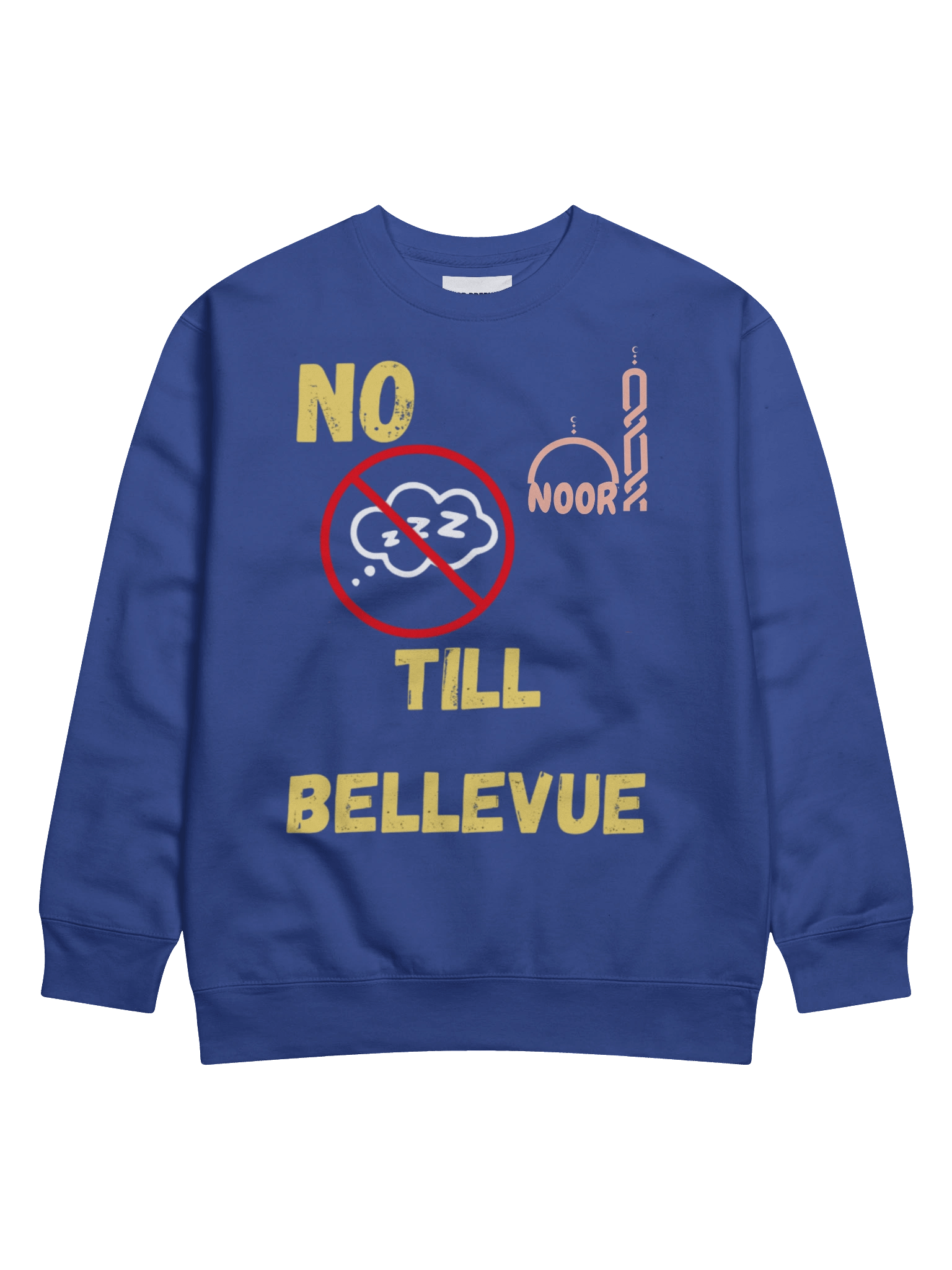 No Sleep Till Bellevue Noor *Limited Edition* Crew Sweatshirt product image (1)