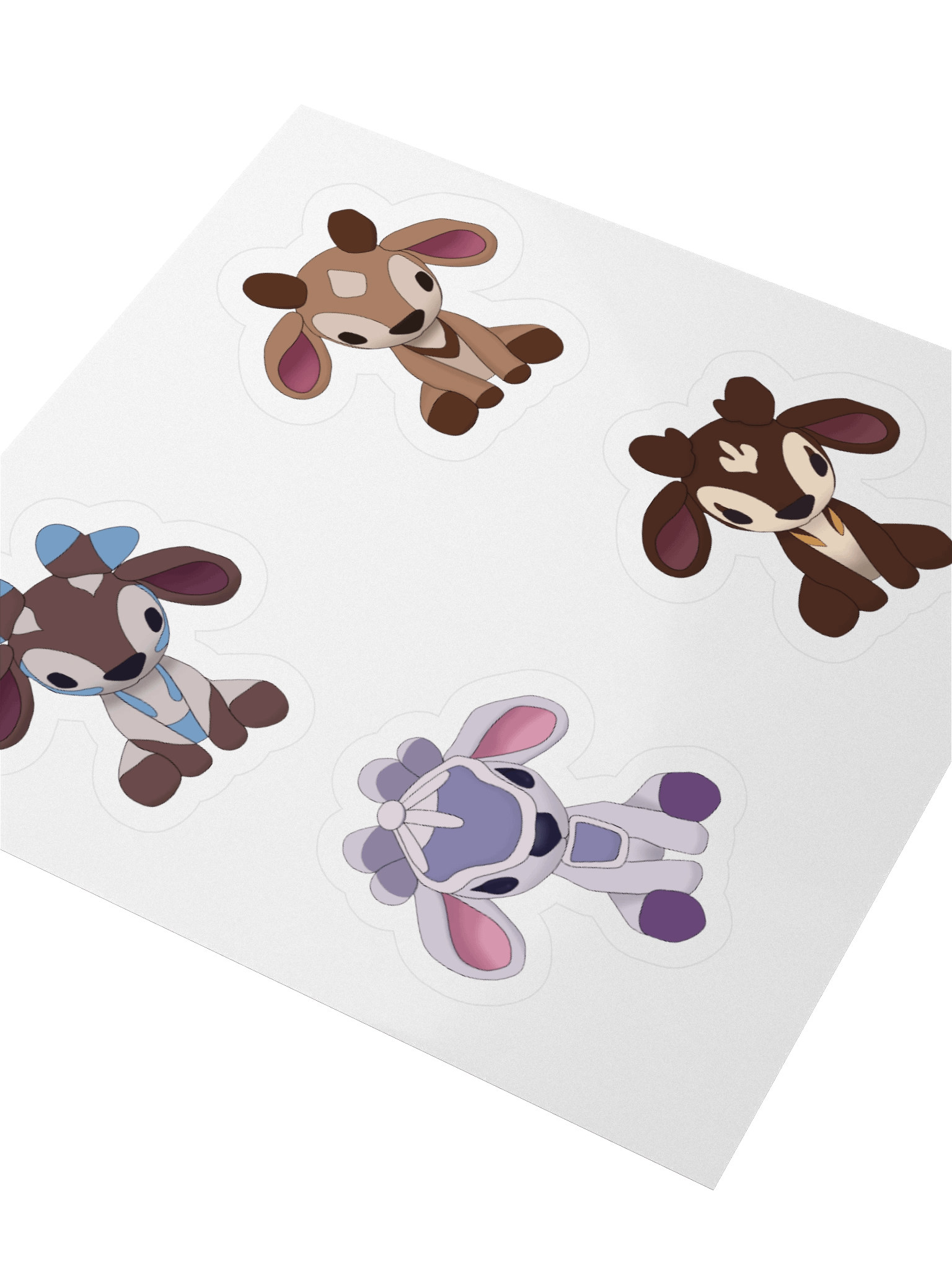 Sernuk Plushies Sticker Pack – Palia-Inspired Cuteness product image (3)