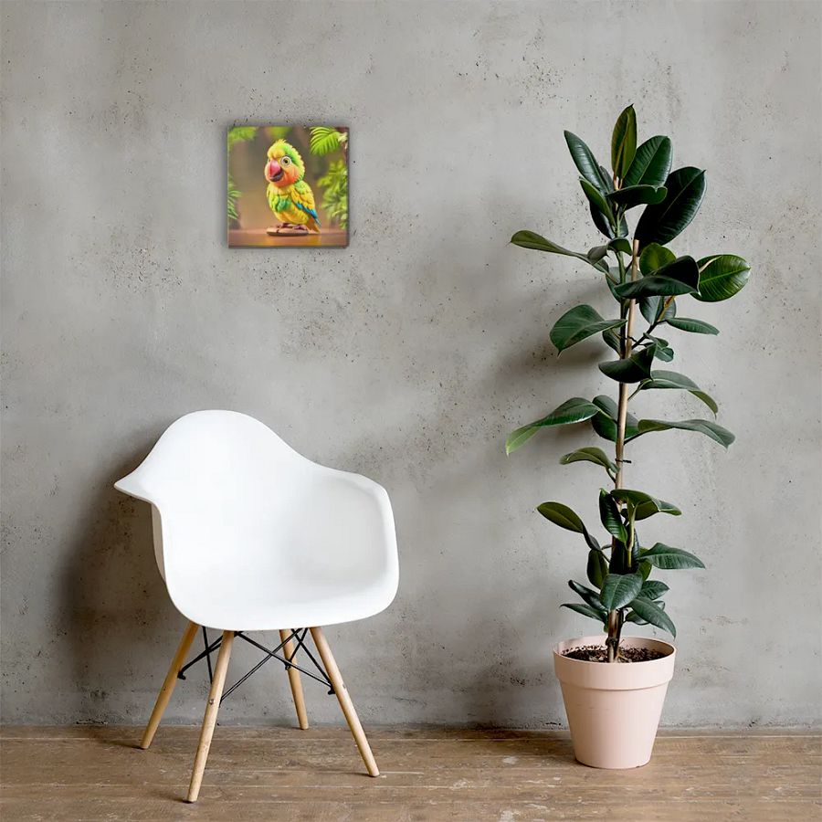 Endangered Species - Mexico - Yellow-headed Parrot Canvas Art product image (6)