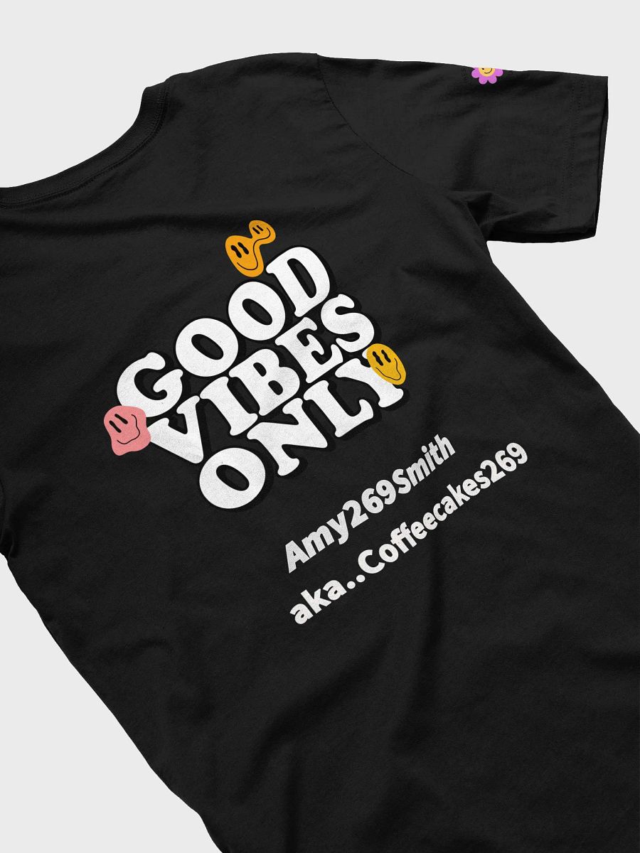 Good Vibes Only Smiley T-Shirt product image (4)