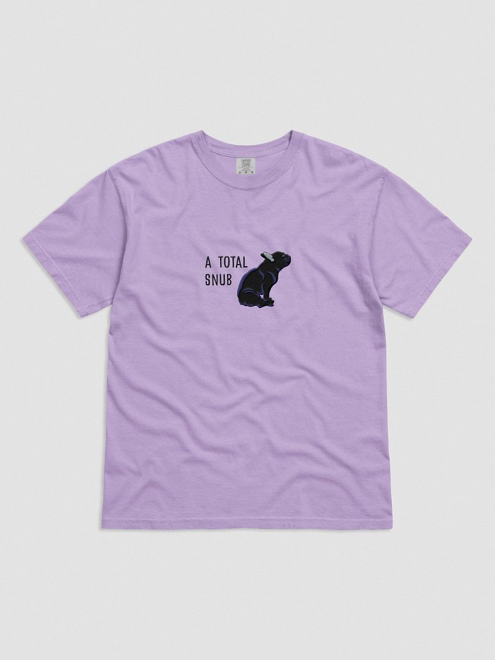 A Total Snub T-Shirt(Embroidered) of a French Bulldog(Black) product image (41)