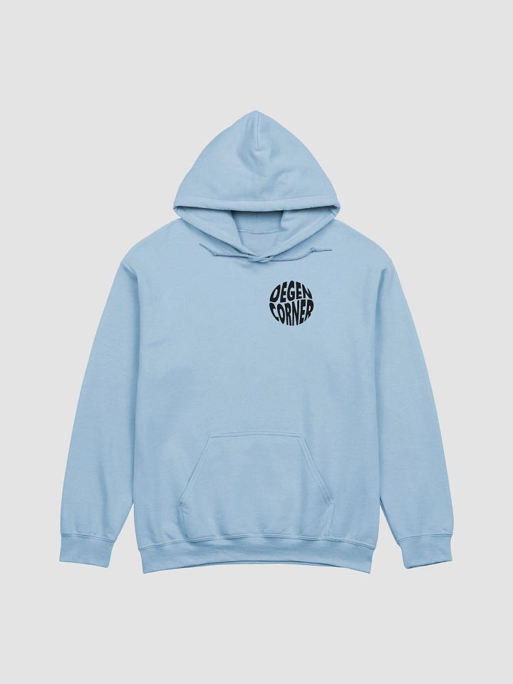 Degen Corner - Minimal (dark logo hoodie) product image (2)