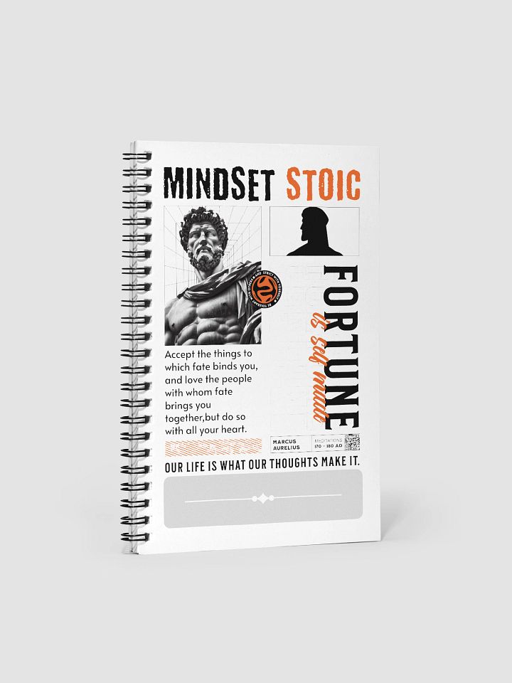 Our Life Is What Our Thoughts Make It – Stoic Journal Notebook product image (1)