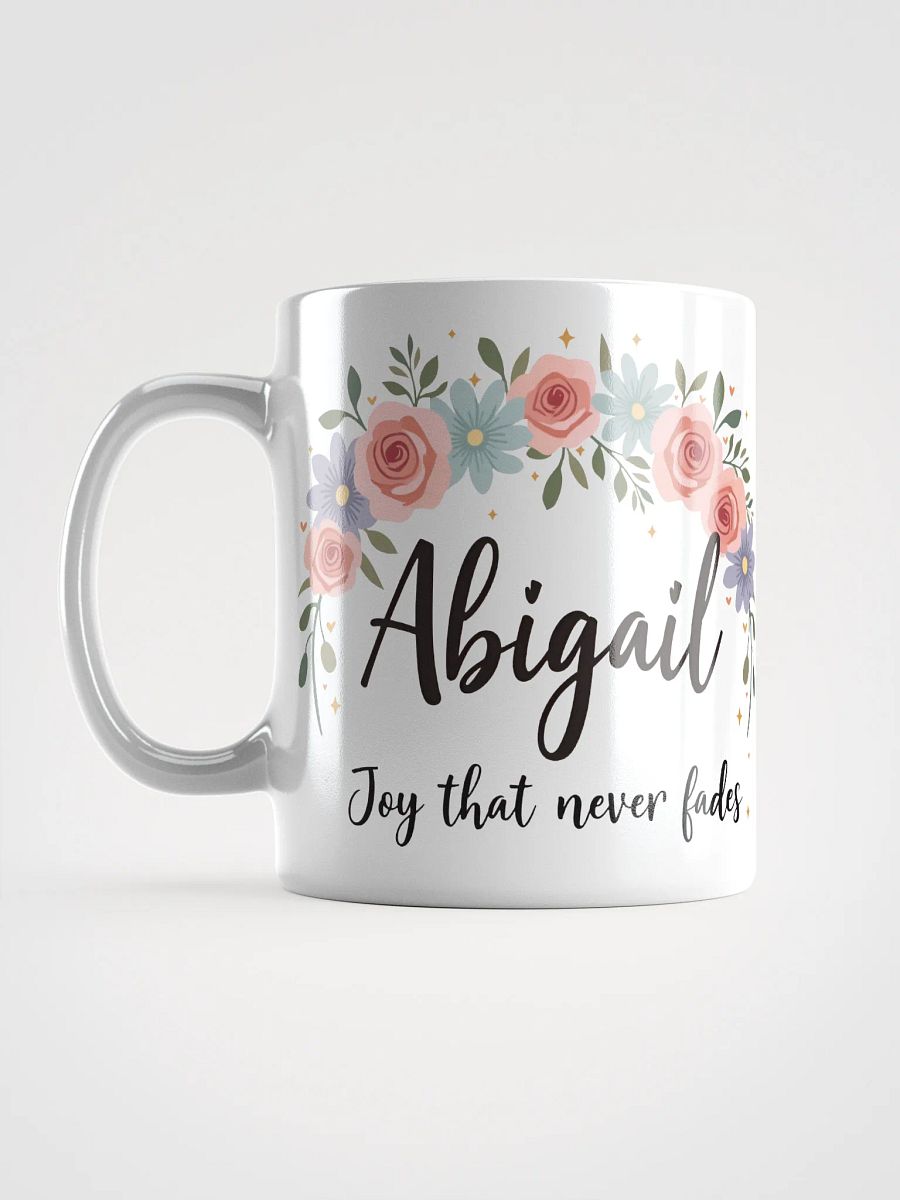 Abigail Mug: Celebrate Joy That Never Fades with Personalized Elegance product image (6)