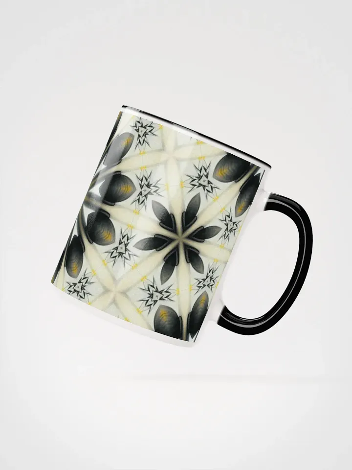 Kaleidoscopic Petals Ceramic Mug product image (4)