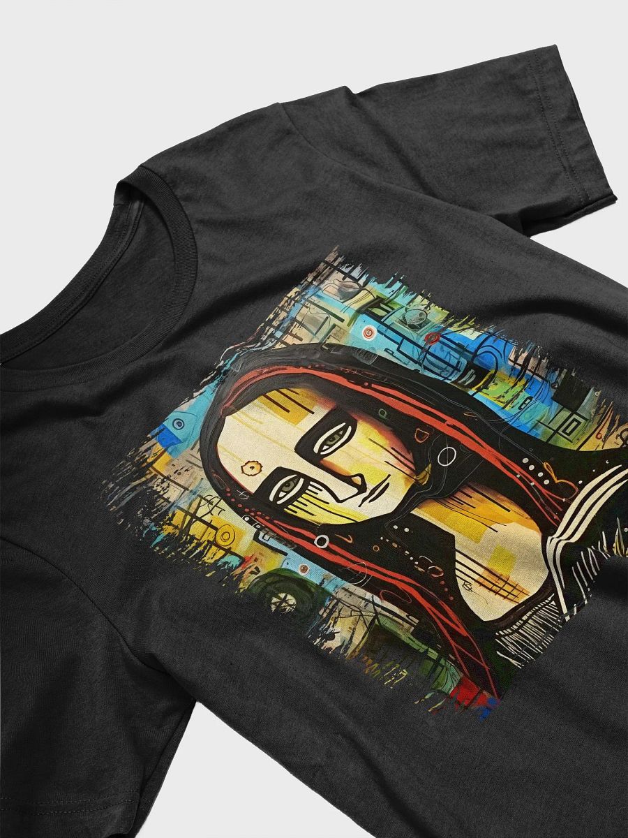 Gothic Mona Lisa Artistic Portrait Graphic Unisex T-Shirt product image (4)