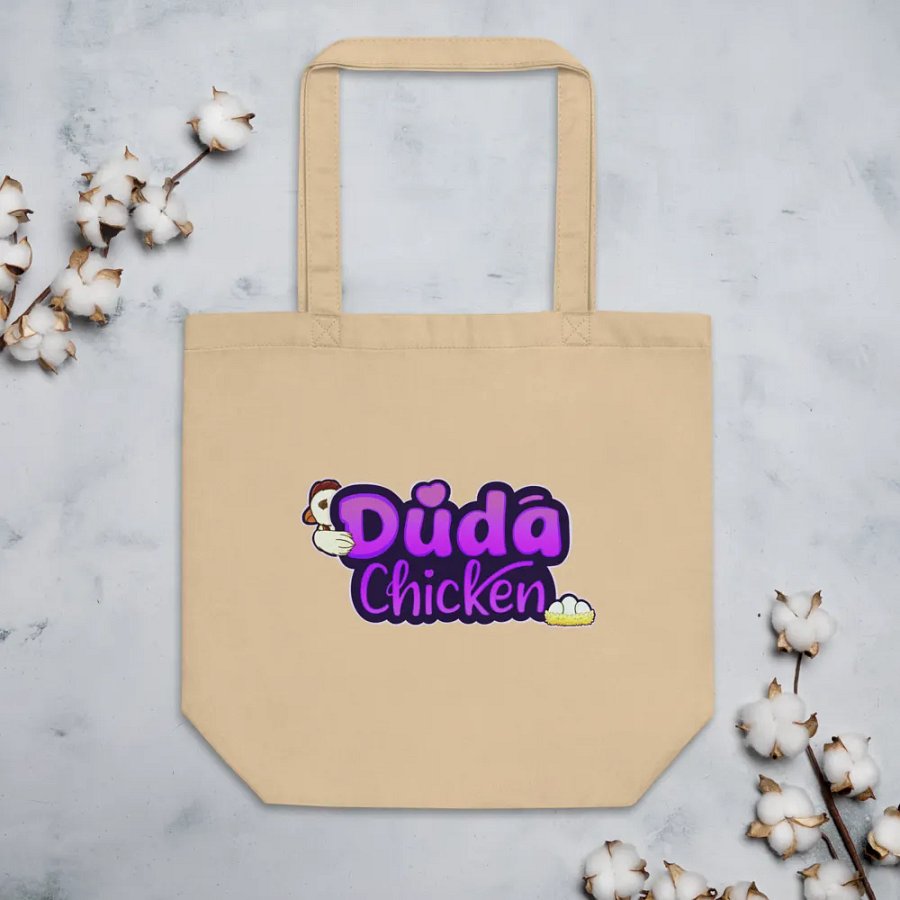 Dudachicken Organic Tote Bag product image (4)
