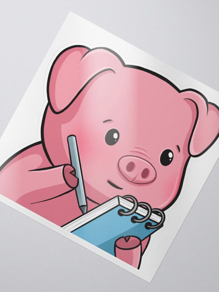 Piggy Noted Sticker product image (2)