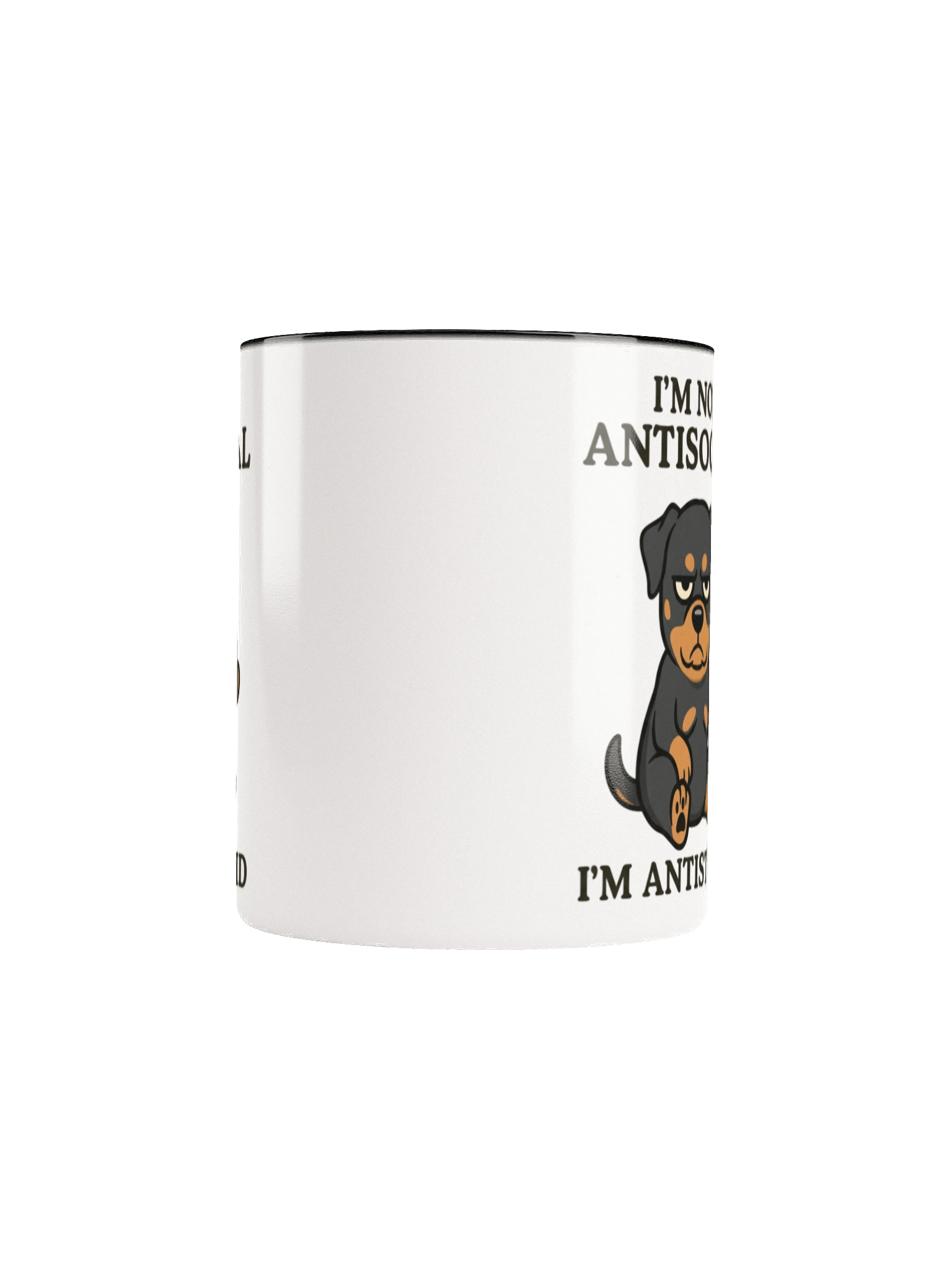 Sassy Rottweiler Ceramic Mug product image (9)