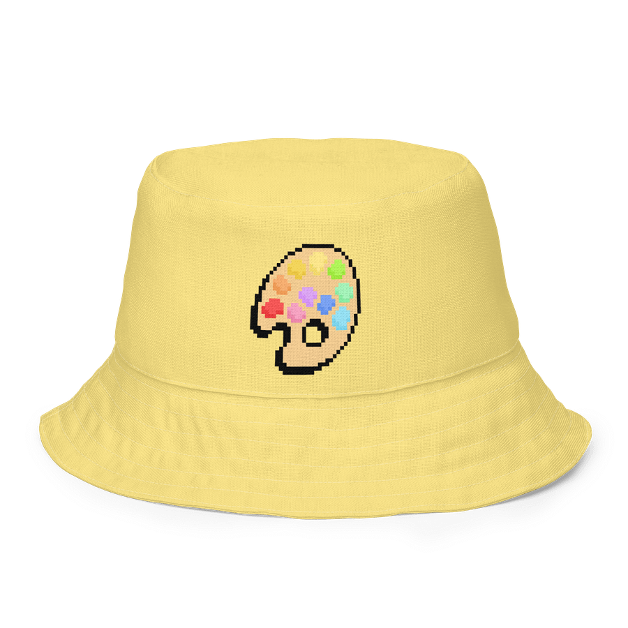 pixel pop reversable bucket hat product image (3)