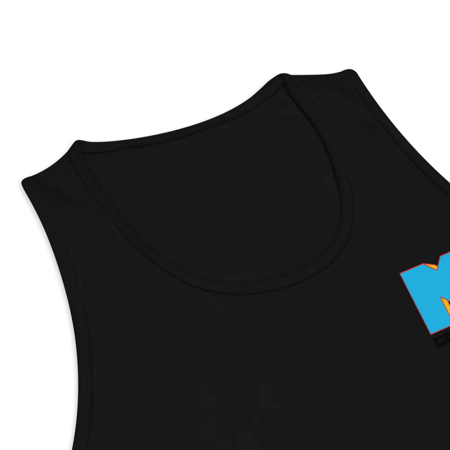 Retro Music Tank Top - Blue product image (4)