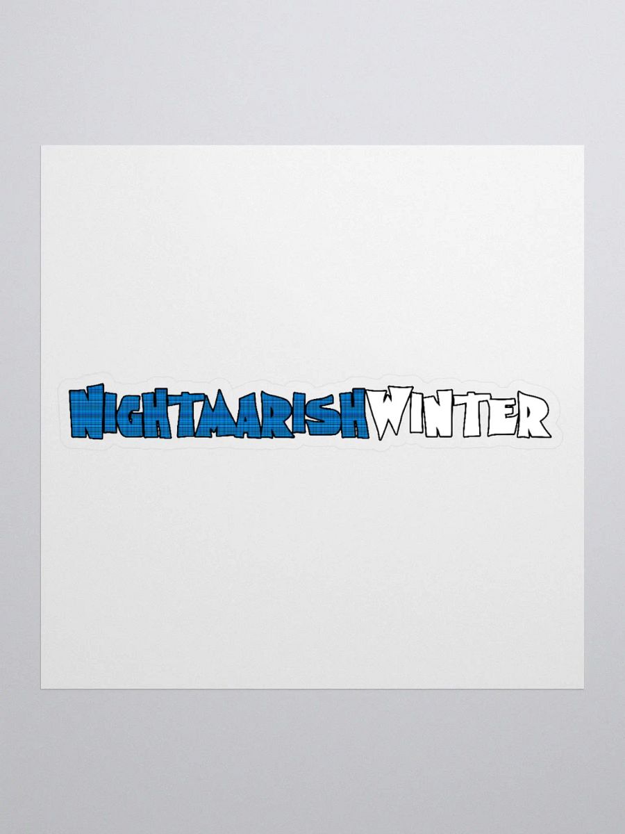 Plaid Logo Sticker product image (1)