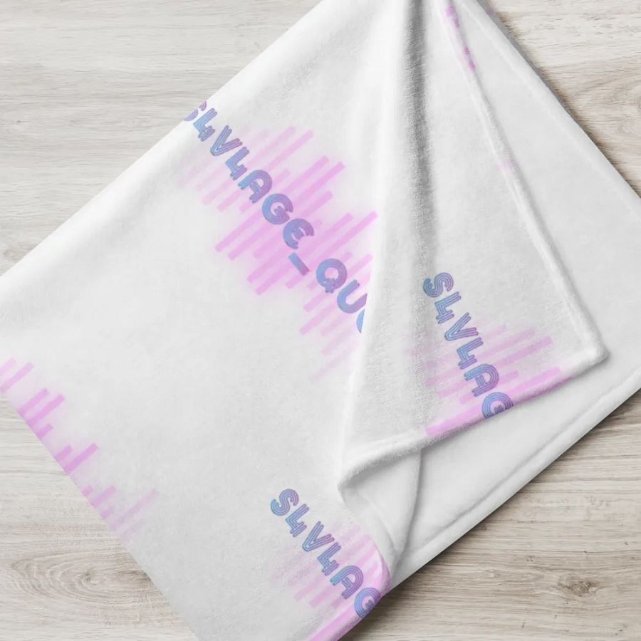 Neon Savage Throw Blanket product image (4)