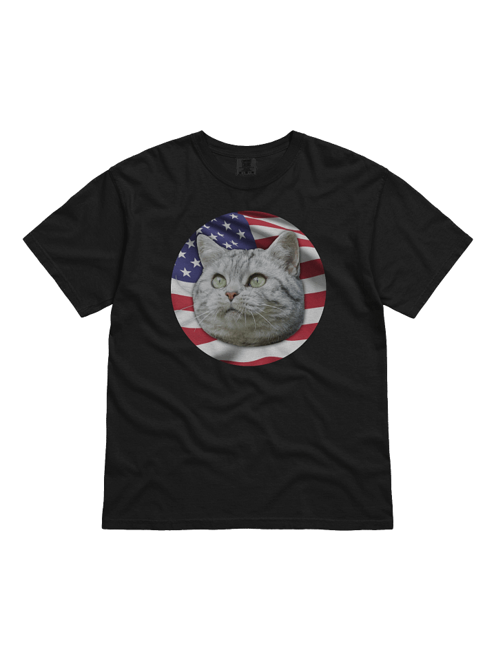 PATRIOTIC CAT LOGO (Heavyweight shirt) product image (1)