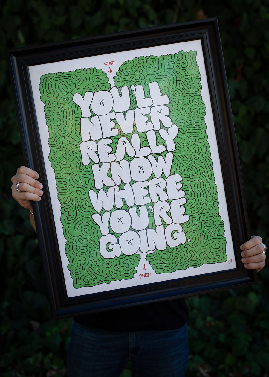 LIFE'S A MAZE - POSTER product image (3)