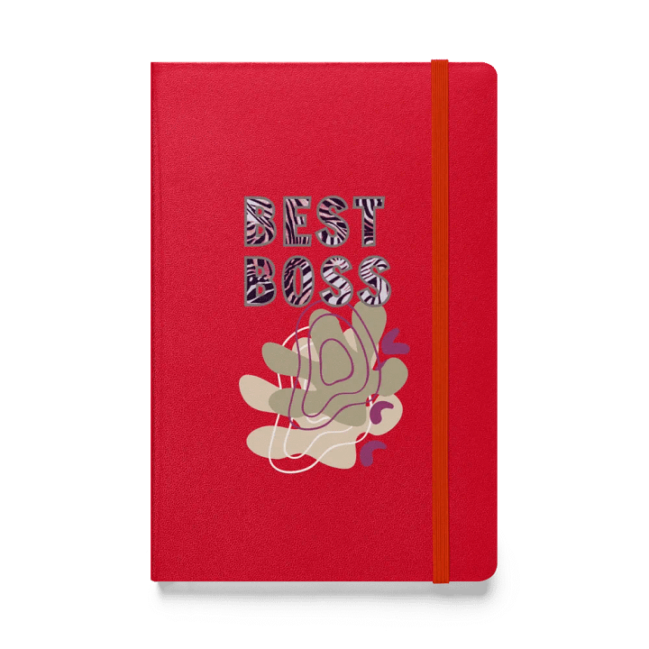 Zebra Boss Hardcover Notebook for colleague staff mom dad product image (1)