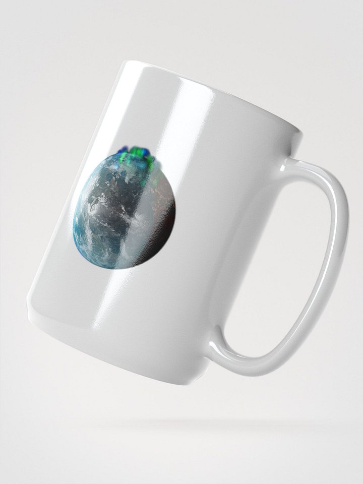 Aurora Borealis over Earth Mug product image (2)