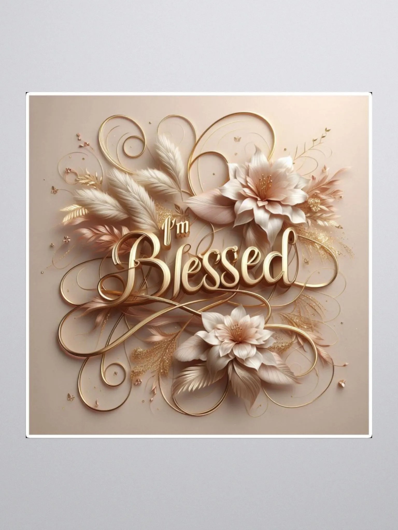 Positive Affirmation Stickers - I'm Blessed product image (4)