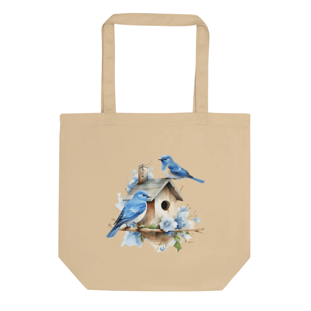 Whimsical Bluebird Haven Tote Bag product image (3)