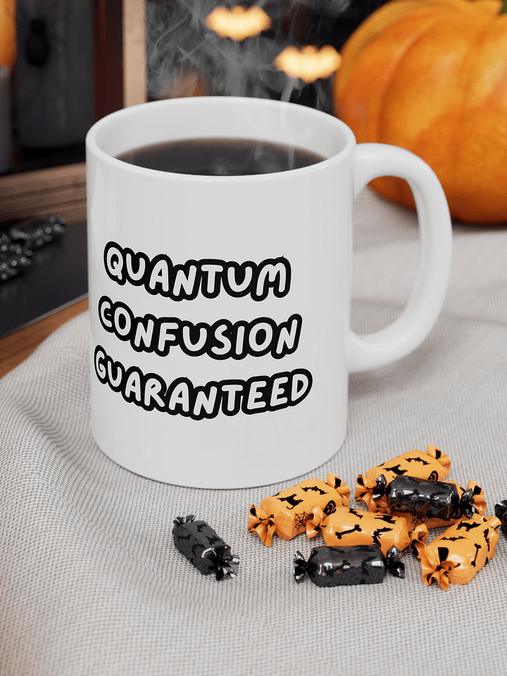Quantum Confusion White Glossy Mug product image (2)