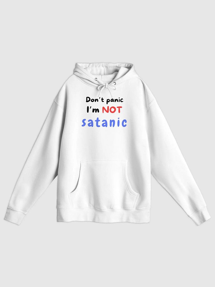 Not Satanic Unisex Premium Hoodie product image (1)