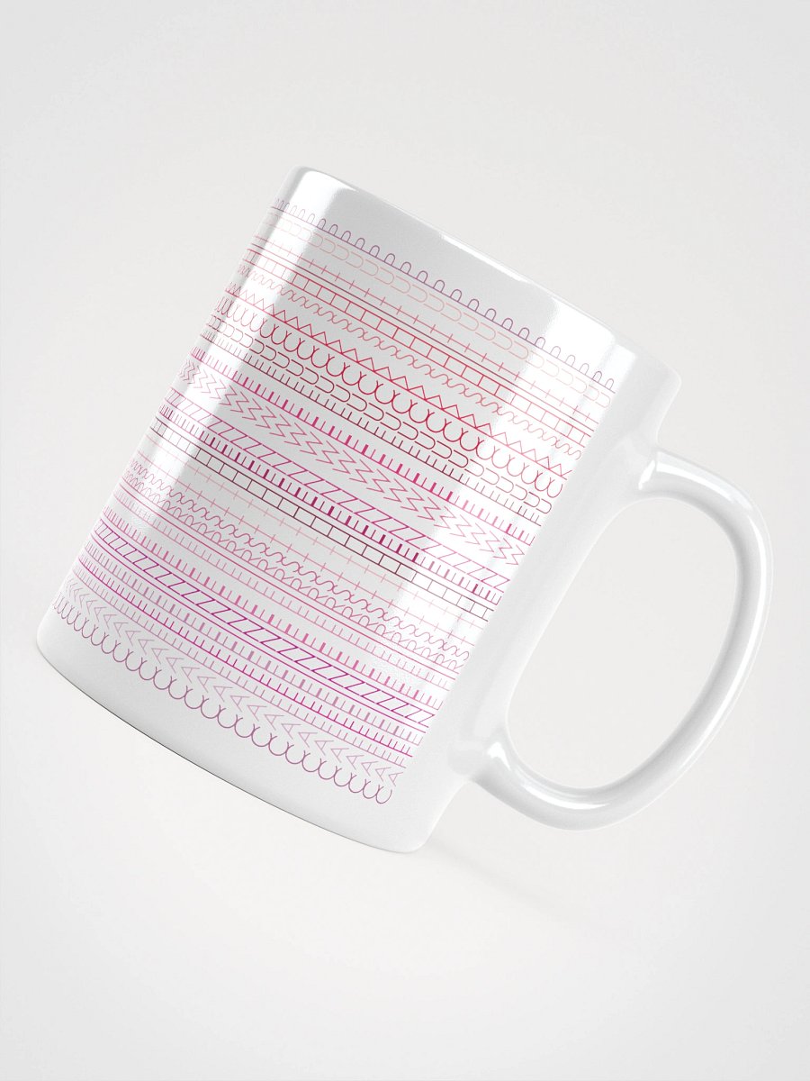 Caffeine 1st Hidden Message White Glossy Mug product image (14)