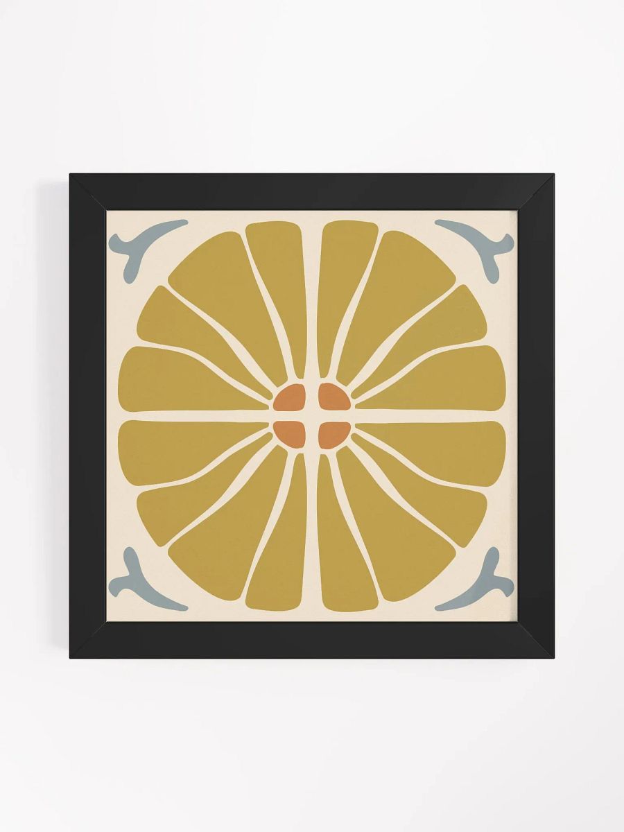 Radiant Simplicity - Framed Poster product image (1)