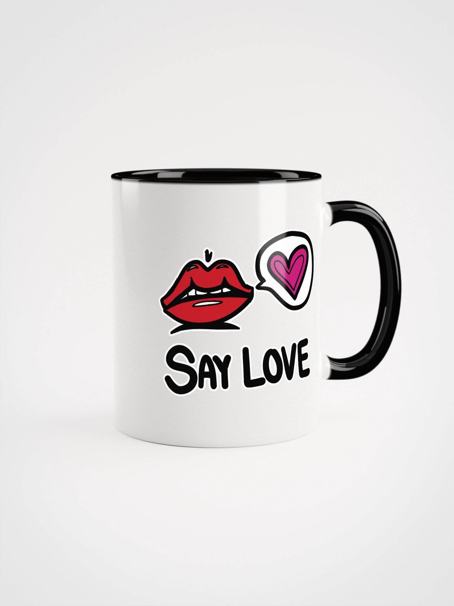 SAY LOVE Ceramic Mug product image (3)