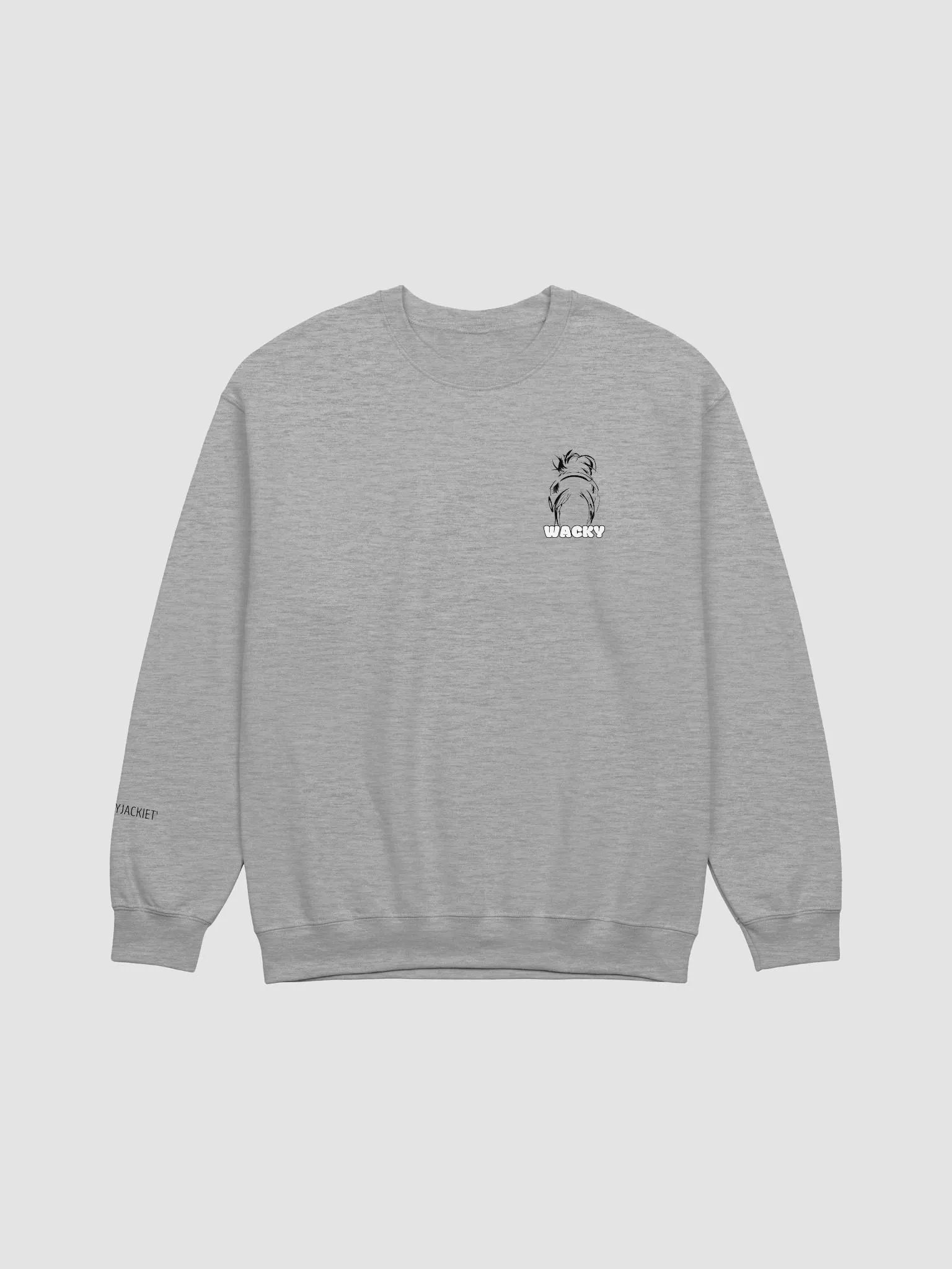Simplistic Wacky Crew Neck Sweatshirt product image (1)