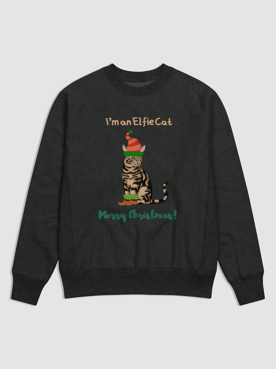 I'm an Elfie Cat black sweatshirt. product image (1)