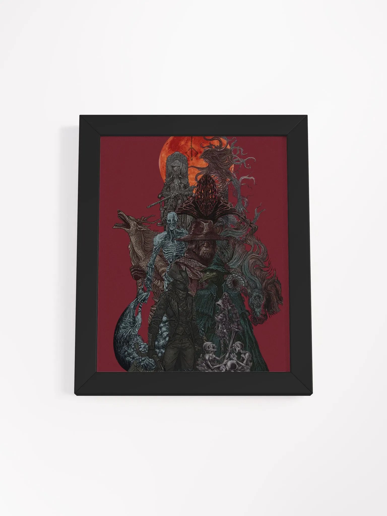 Bloodborne – Gothic Nightmare Fan Art Poster Print product image (1)