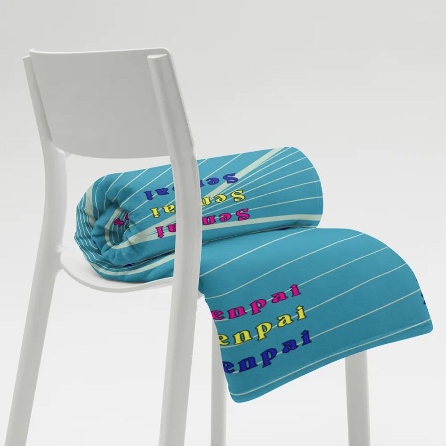 Senpai Throw Blanket product image (8)