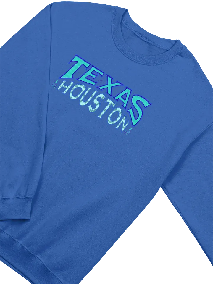 TEXAS HOUSTON Classic Crewneck Sweatshirt product image (2)