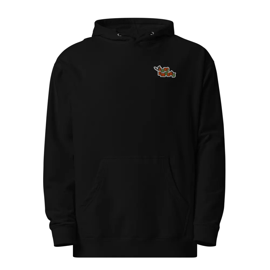 All Fluff, No Filter. Embroidered Hoodie product image (2)